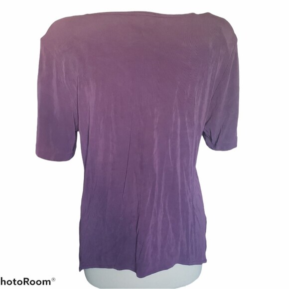 Rabbit Rabbit Rabbit Designs Purple Bemberg Top - Picture 4 of 11